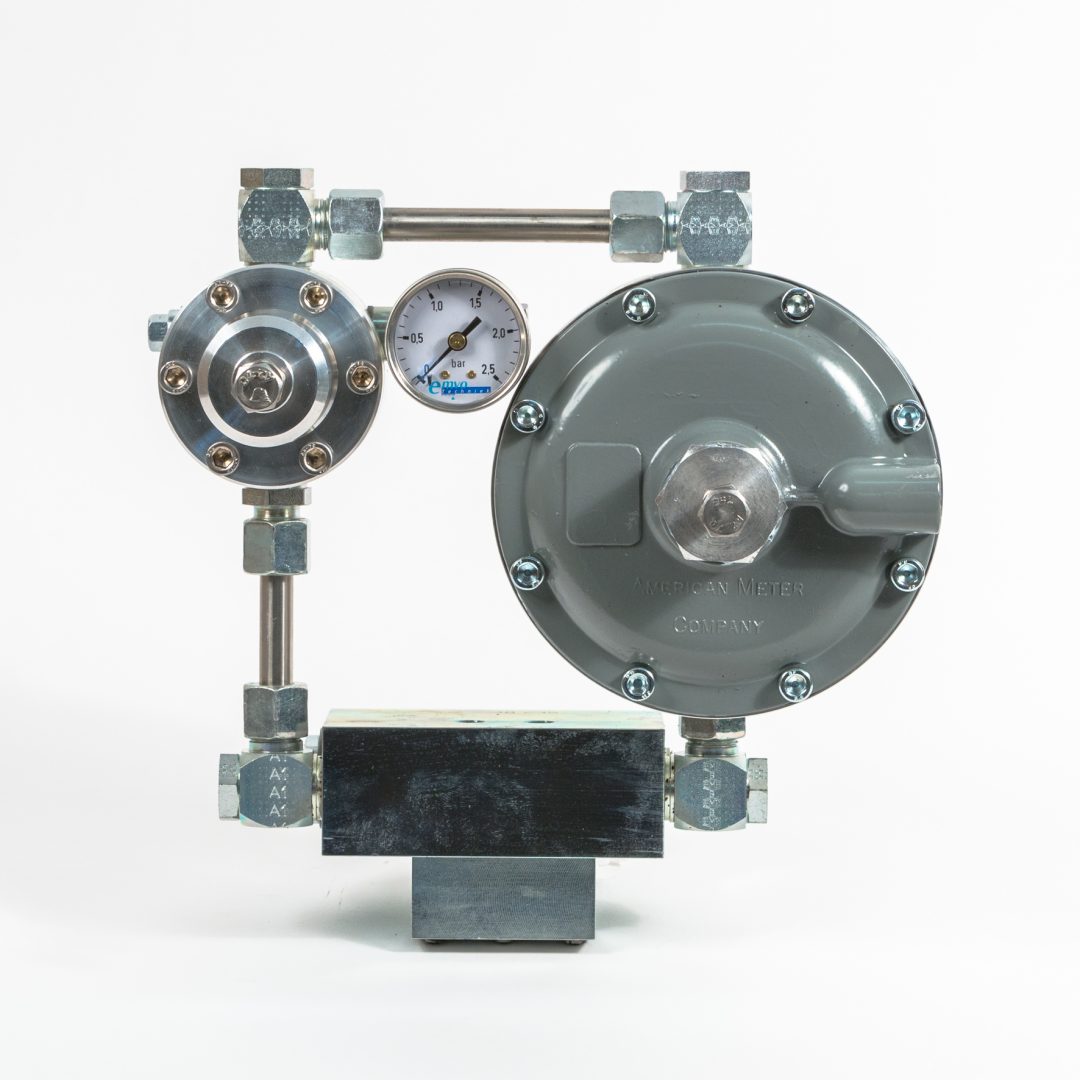 Specifications pilot pressure regulator Harnoreg BDGAS